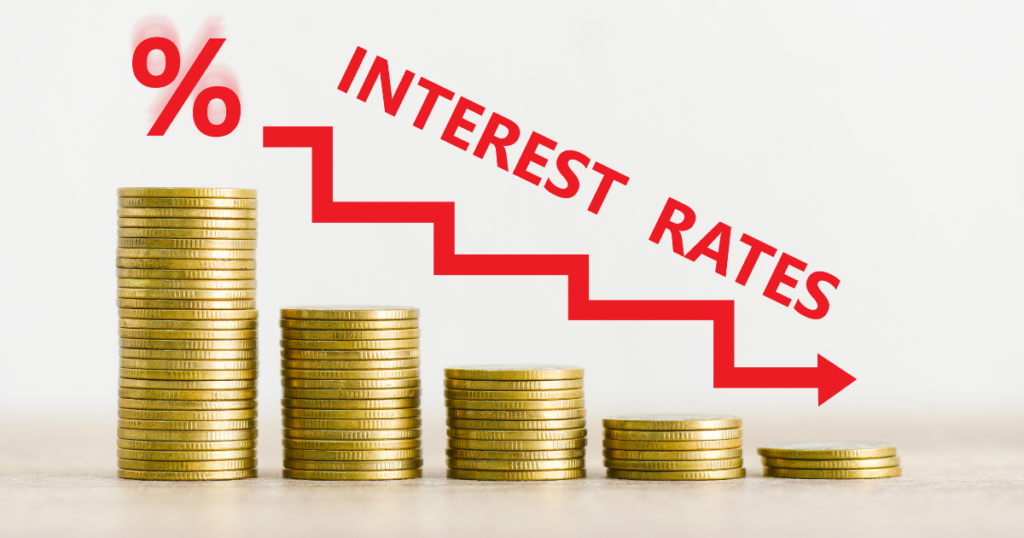 A graph reflecting the low interest rates offered by some personal loans